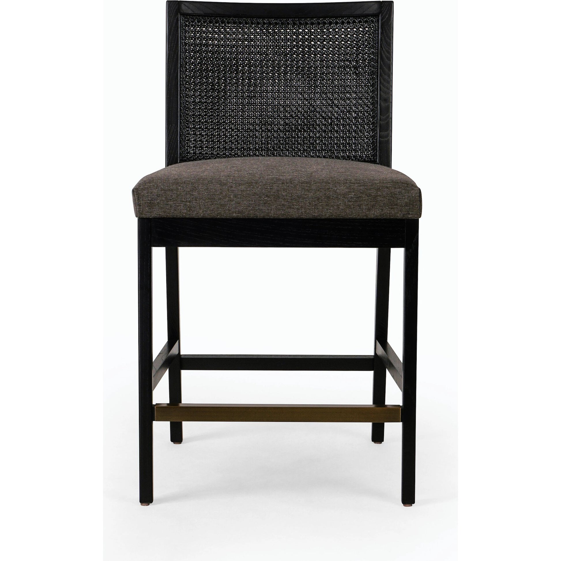 Antonia Cane Armless Counter Stool by Four Hands. Made from unique in a coastal style.