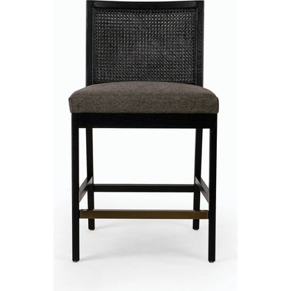 Antonia Cane Armless Counter Stool by Four Hands. Made from unique in a coastal style.