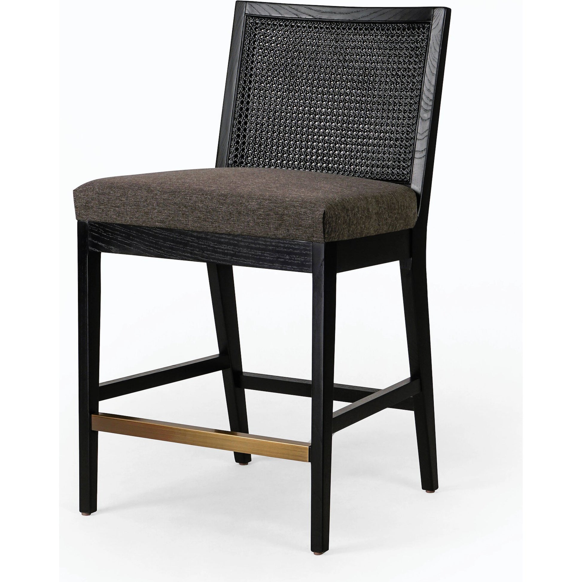 Antonia Cane Armless Counter Stool by Four Hands. Made from unique in a coastal style.