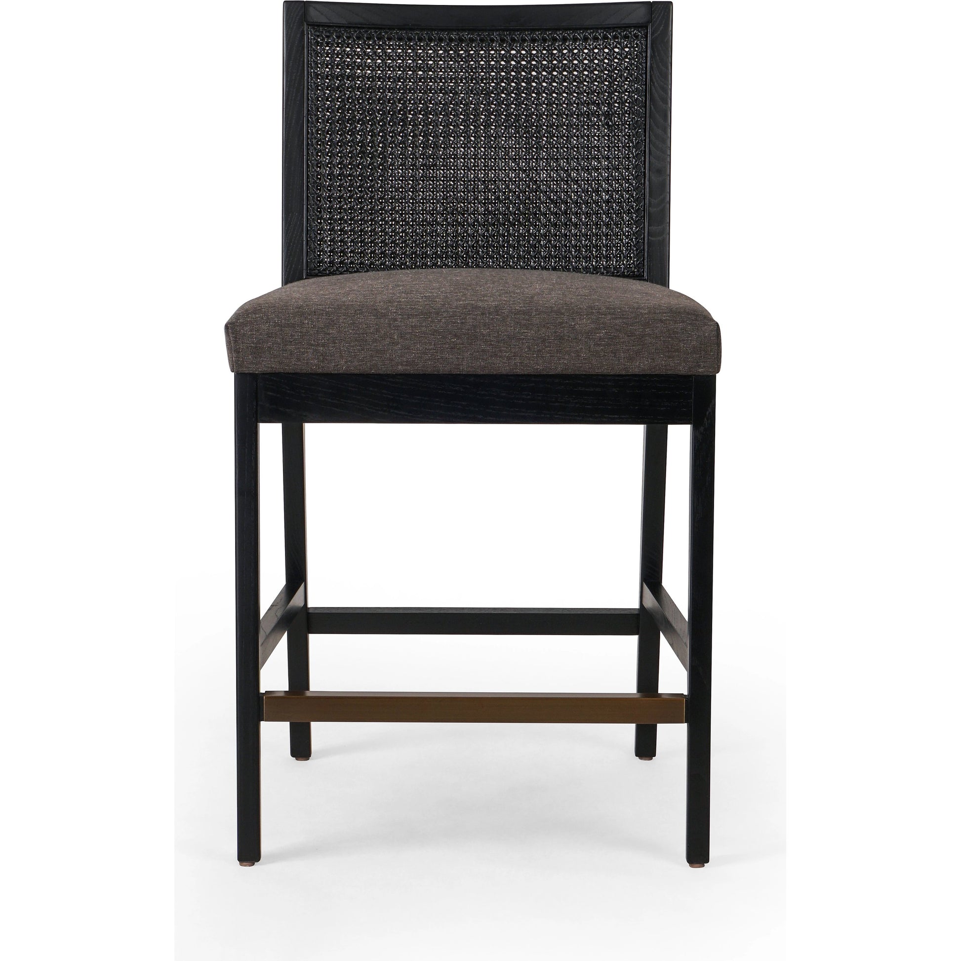 Antonia Cane Armless Counter Stool by Four Hands. Made from unique in a coastal style.