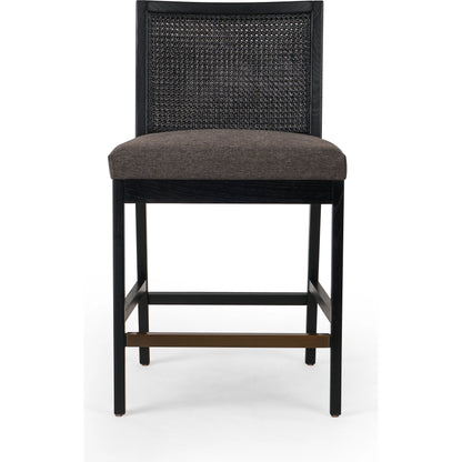 Antonia Cane Armless Counter Stool by Four Hands. Made from unique in a coastal style.