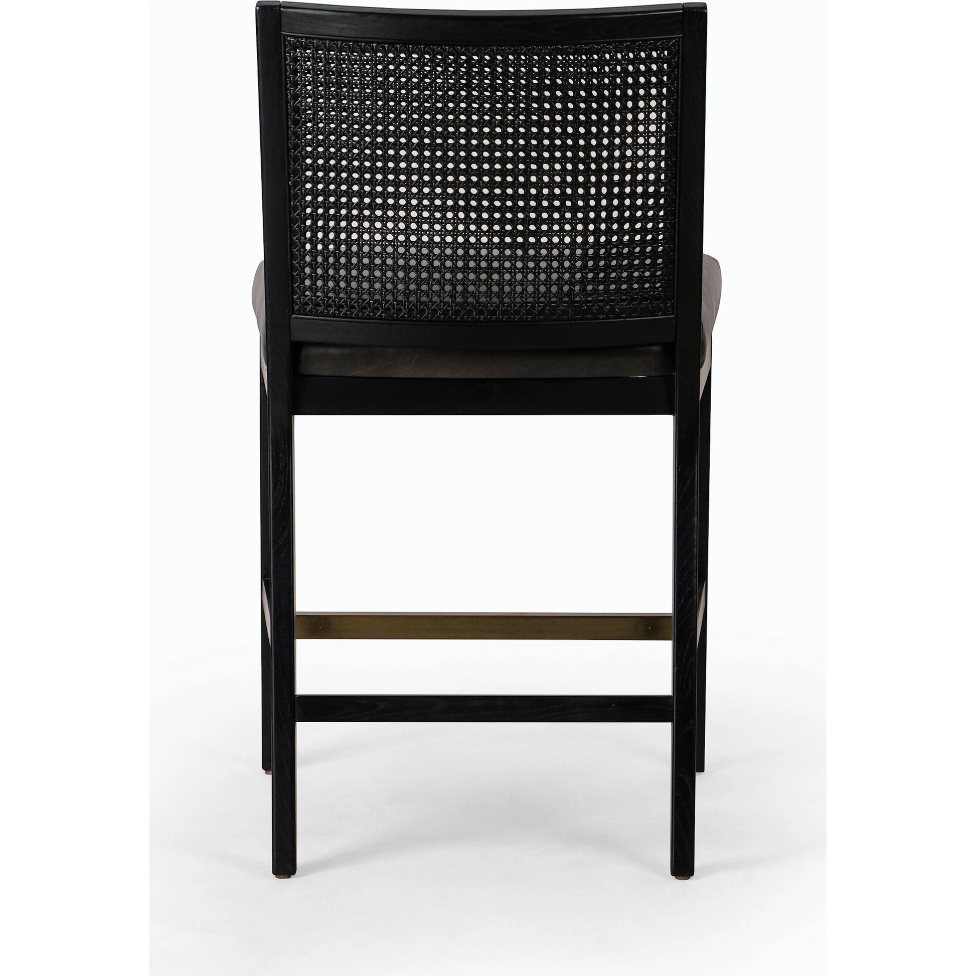 Antonia Cane Armless Counter Stool by Four Hands. Made from unique in a coastal style.