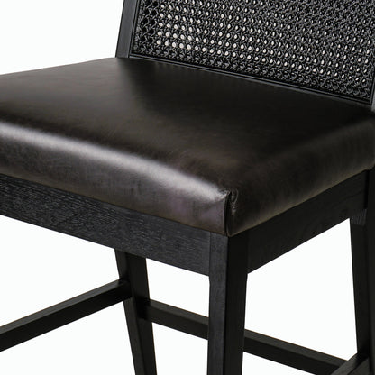 Antonia Cane Armless Counter Stool by Four Hands. Made from unique in a coastal style.