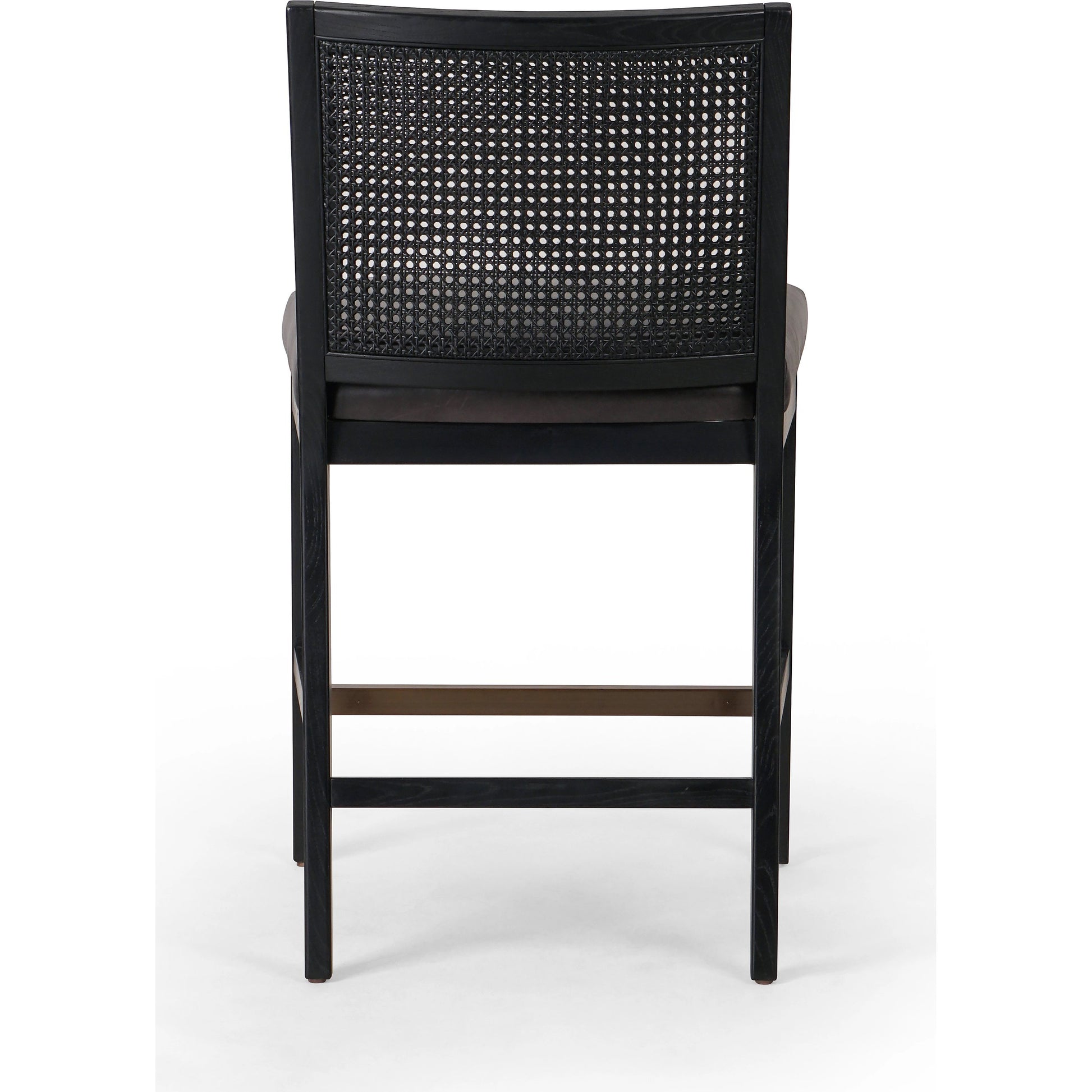 Antonia Cane Armless Counter Stool by Four Hands. Made from unique in a coastal style.