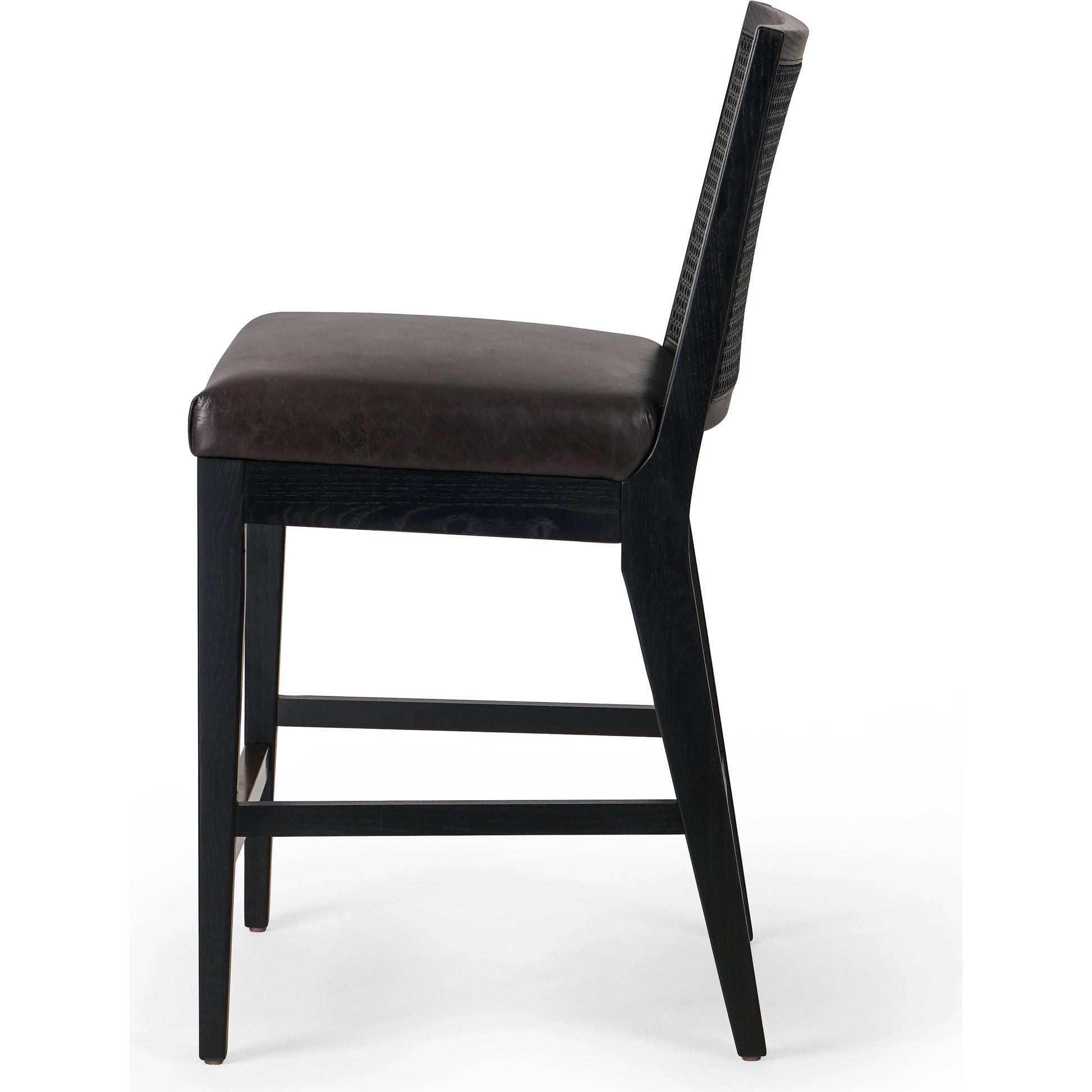 Antonia Cane Armless Counter Stool by Four Hands. Made from unique in a coastal style.