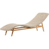 Vintage White, Natural Teak