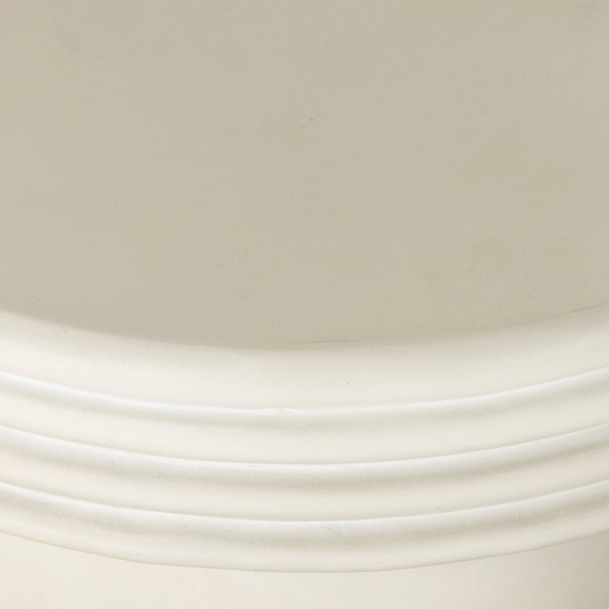 Grecia Outdoor End Table by Four Hands in white. Made from concrete in a modern style.