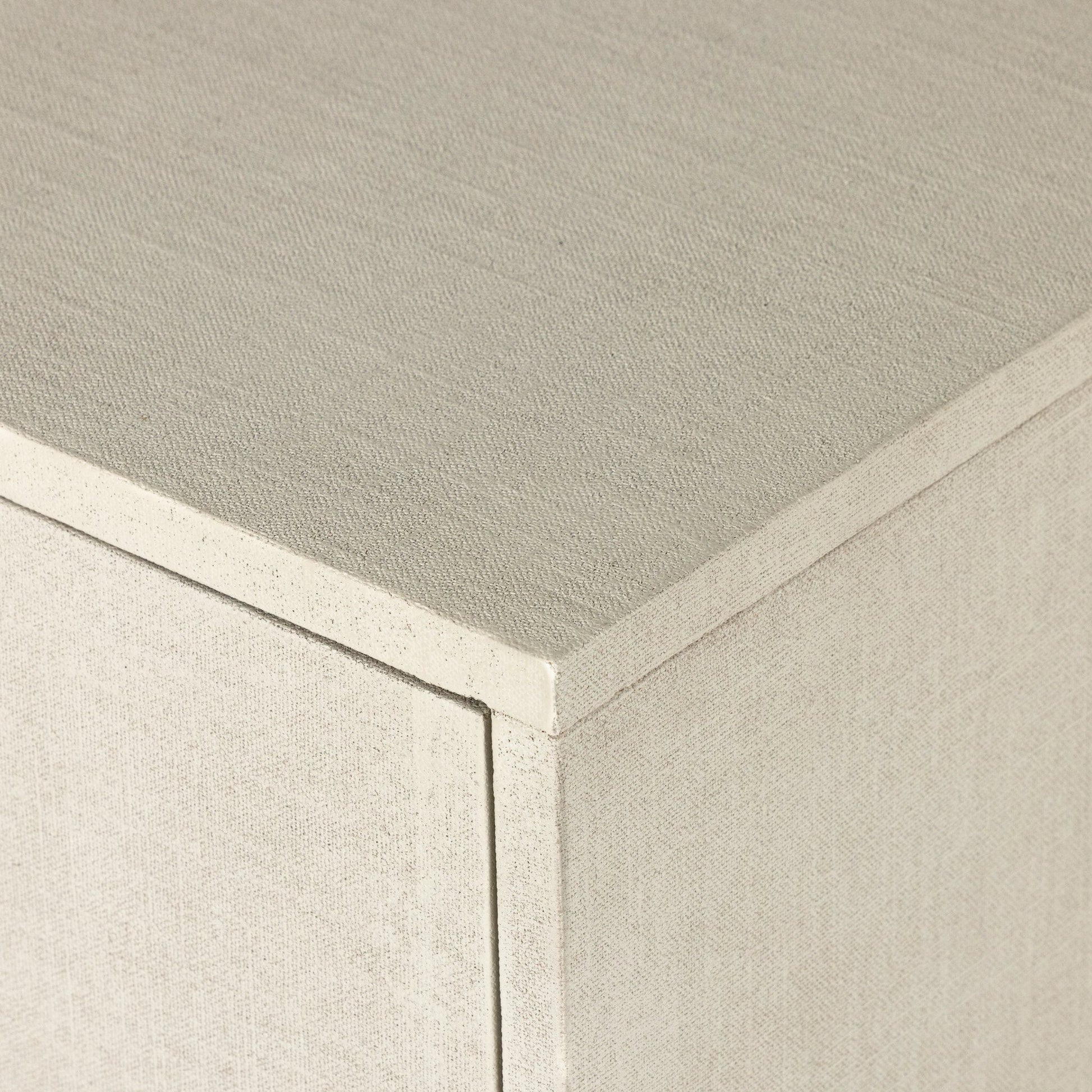 Cressida Sideboard by Four Hands. Made from painted linen in a modern style.