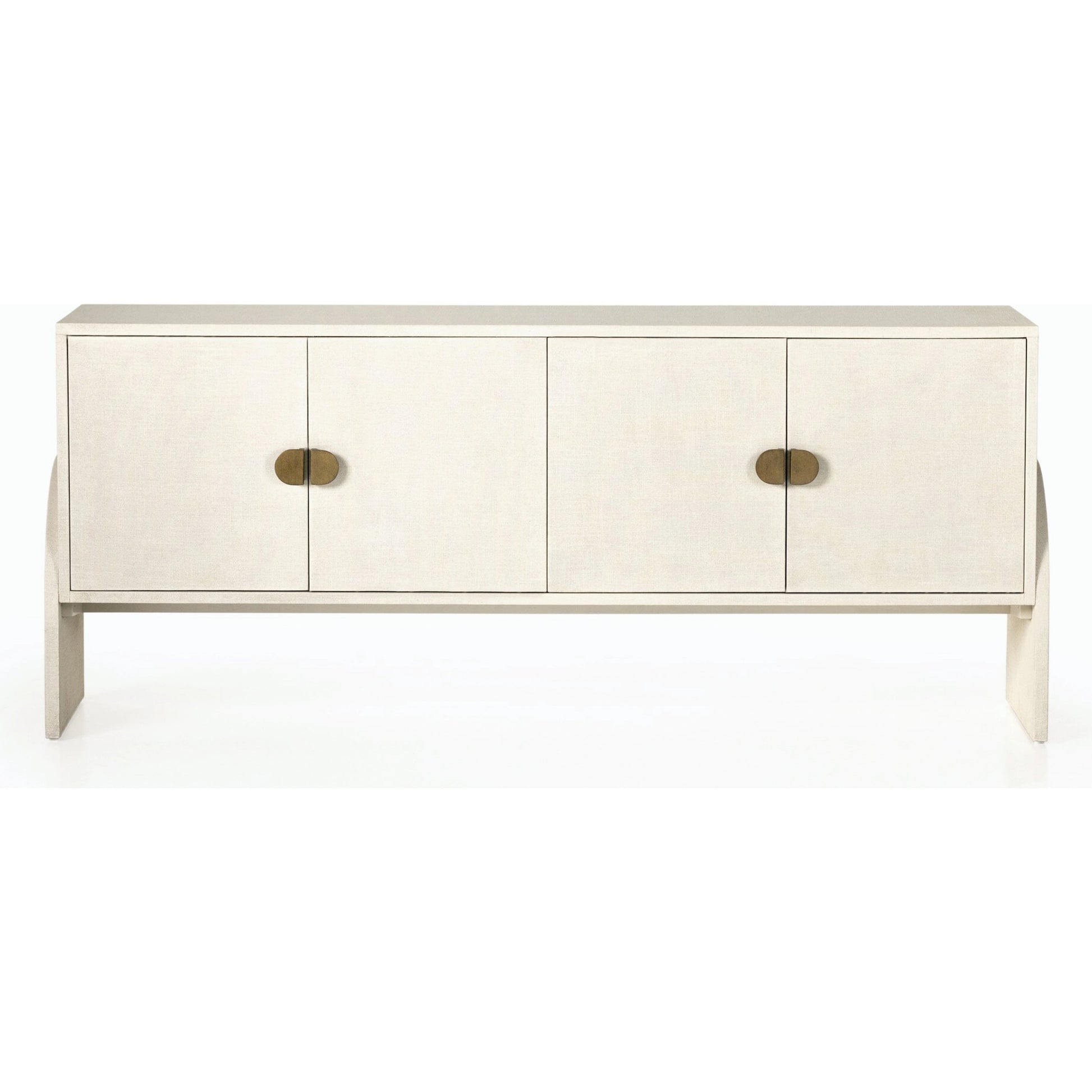 Cressida Sideboard by Four Hands. Made from painted linen in a modern style.