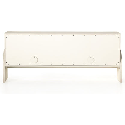 Cressida Sideboard by Four Hands. Made from painted linen in a modern style.