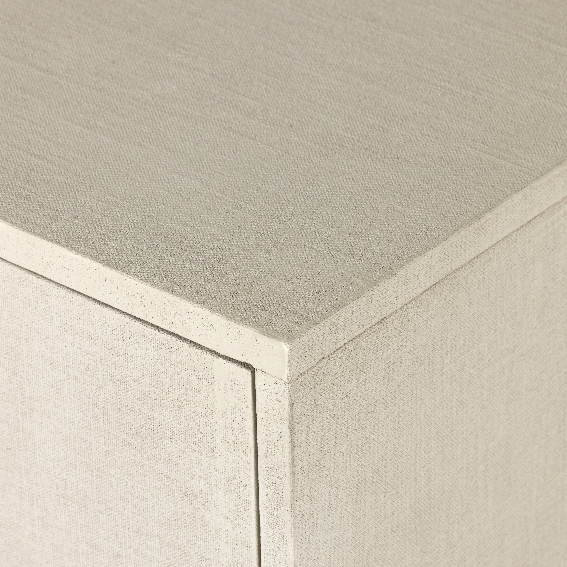 Cressida Sideboard by Four Hands. Made from painted linen in a modern style.