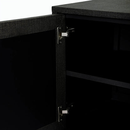 Cressida Sideboard by Four Hands. Made from painted linen in a modern style.