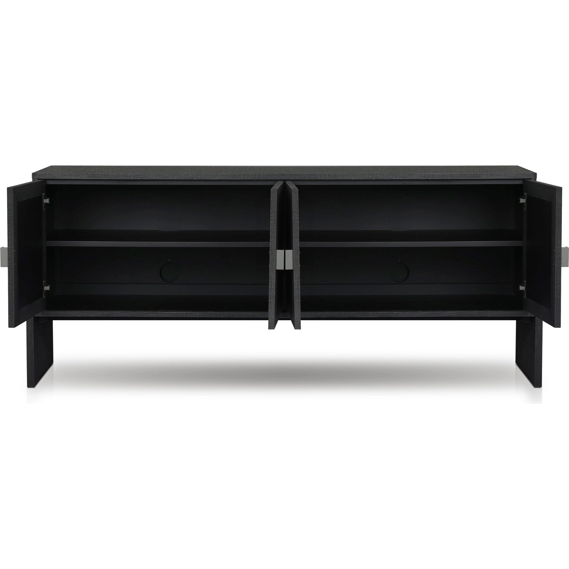 Cressida Sideboard by Four Hands. Made from painted linen in a modern style.