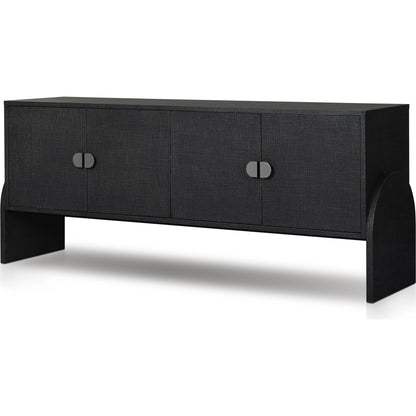 Cressida Sideboard by Four Hands. Made from painted linen in a modern style.