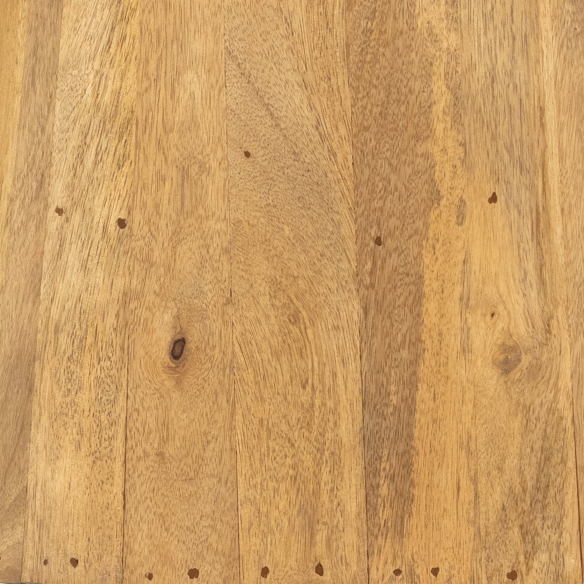 Myla Coffee Table by Four Hands in aged brown. Made from solid mango in a modern style.