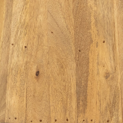 Myla Coffee Table by Four Hands in aged brown. Made from solid mango in a modern style.