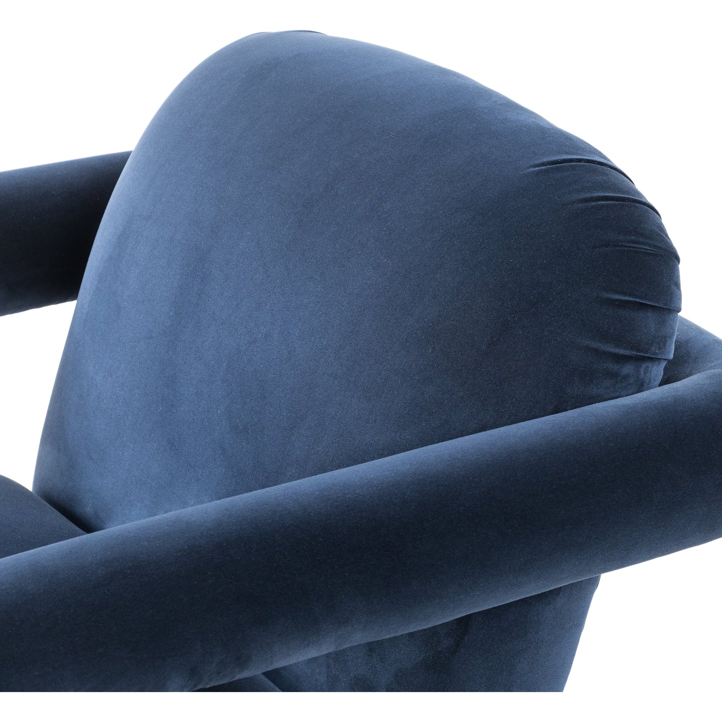 002 SI-1901027 | Additional Silo | Jordy Chair by Four Hands in sapphire navy. Made from 92% polyester, 5% cotton, 3% latex, poplar plywood, 100% polyester in a modern style.