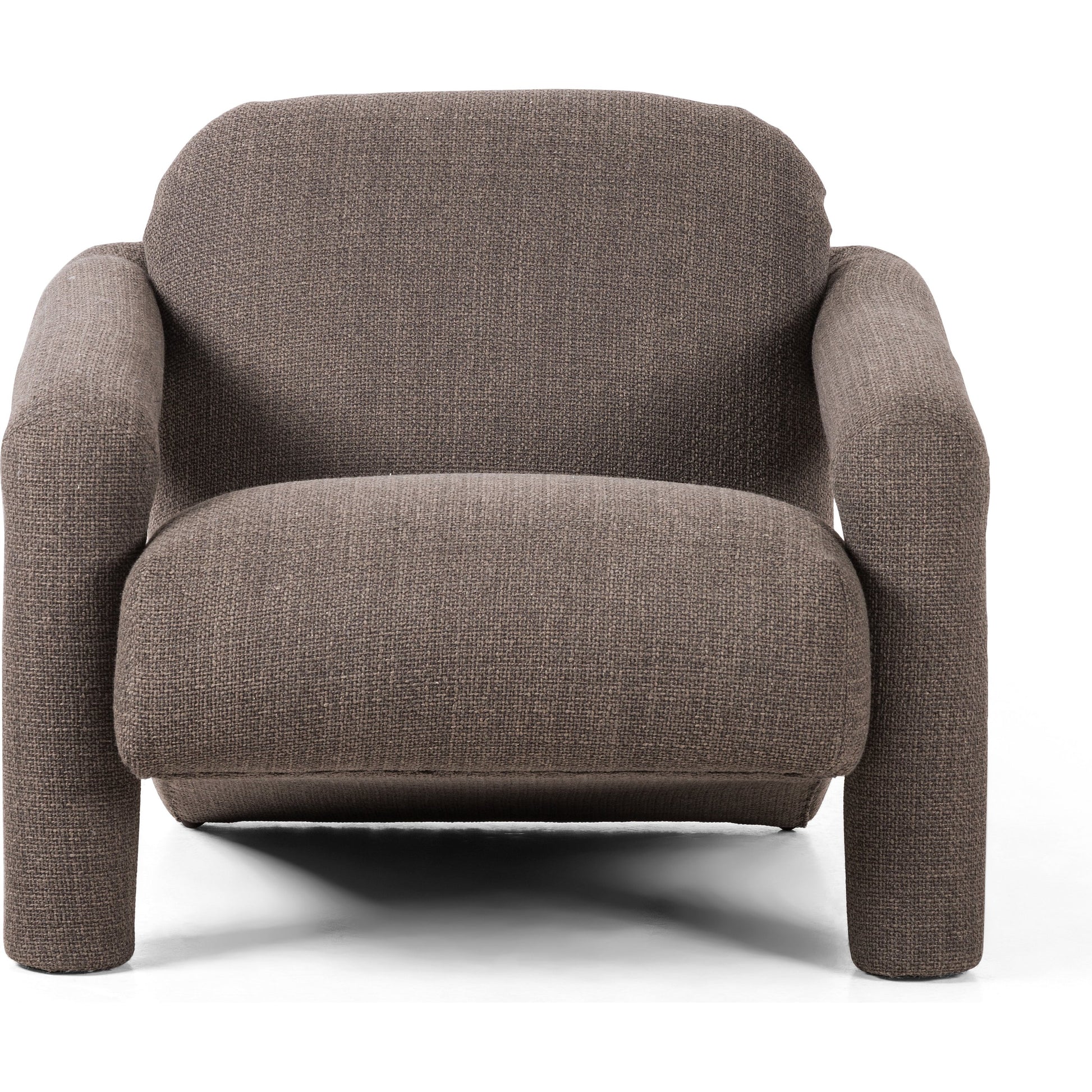 Jordy Chair by Four Hands in sapphire navy. Made from 92% polyester, 5% cotton, 3% latex, poplar plywood, 100% polyester in a modern style.