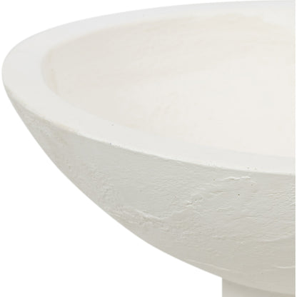 Pressler Outdoor Planter, (Set of 2) by Four Hands in plaster molded concrete and white. Made from concrete in a modern style.
