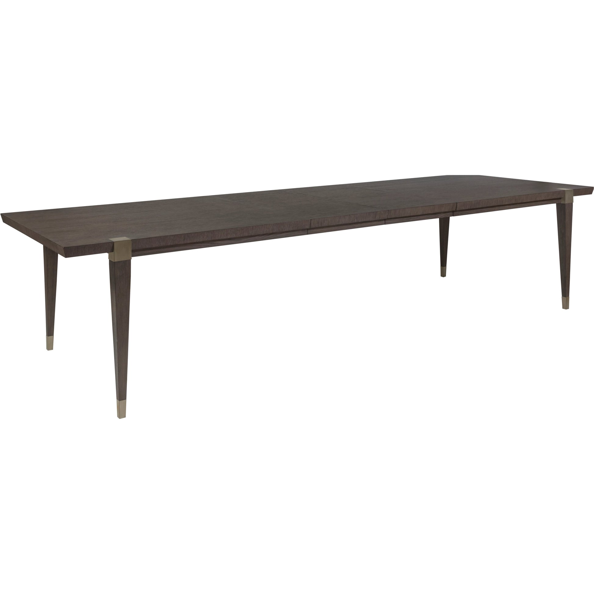 Belvedere Extension Dining Table by Artistica Home in falcon brown. Made from unique in a modern style.