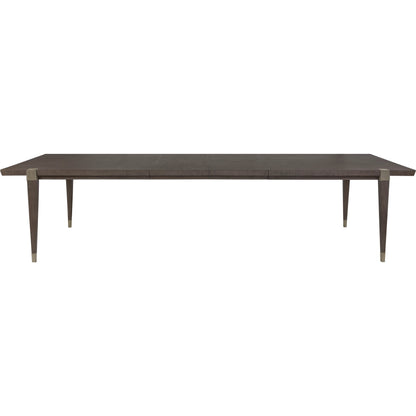 Belvedere Extension Dining Table by Artistica Home in falcon brown. Made from unique in a modern style.