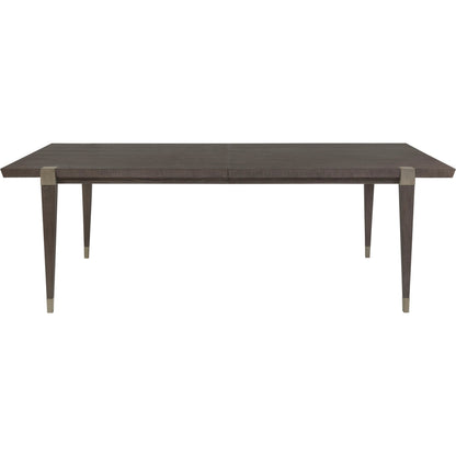 Belvedere Extension Dining Table by Artistica Home in falcon brown. Made from unique in a modern style.
