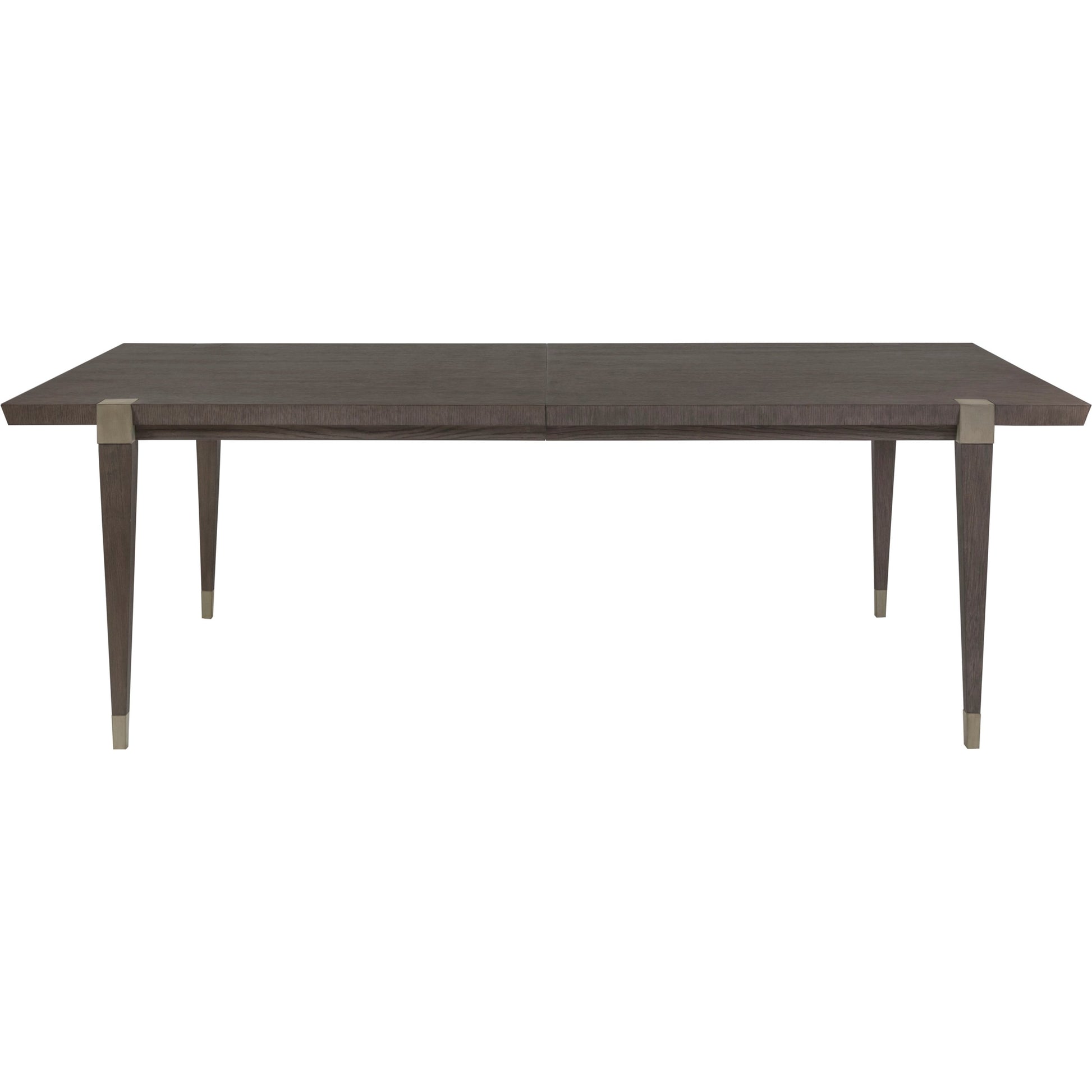 Belvedere Extension Dining Table by Artistica Home in falcon brown. Made from unique in a modern style.