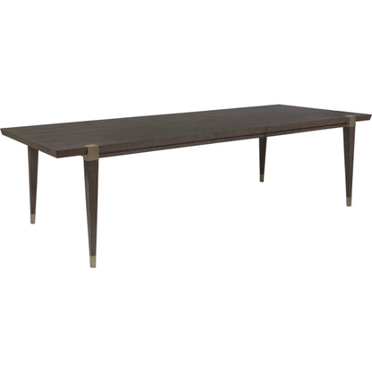 Belvedere Extension Dining Table by Artistica Home in falcon brown. Made from unique in a modern style.