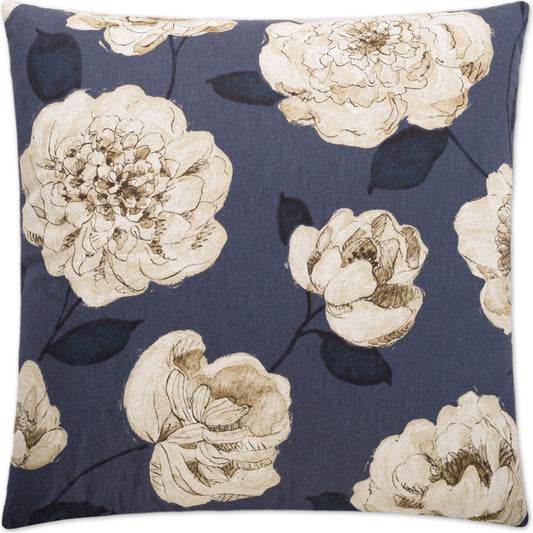 Begonia by DV Kap Home in navy. Made from 89% cotton, 11% rayon in a cottage & farmhouse style.