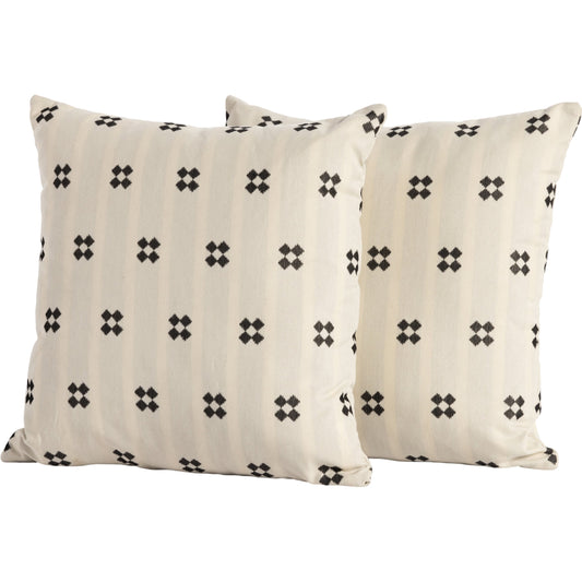 Doja Jaquard Outdoor Pillow (Set of 2) by Four Hands. Made from unique in a transitional style.