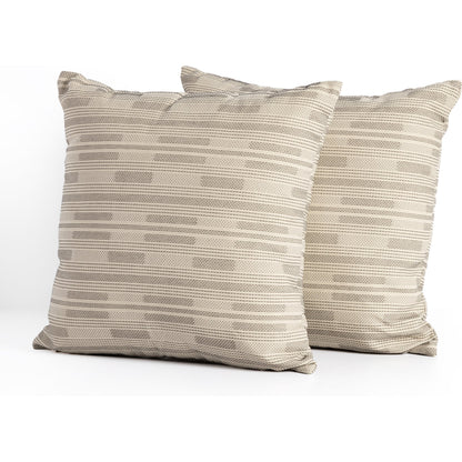 Doja Crosshatch Outdoor Pillow (Set of 2) by Four Hands. Made from unique in a transitional style.