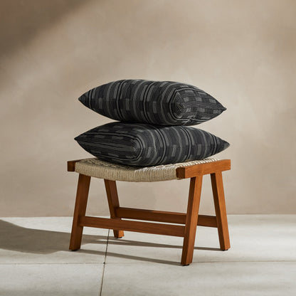 Doja Crosshatch Outdoor Pillow (Set of 2) by Four Hands. Made from unique in a transitional style.