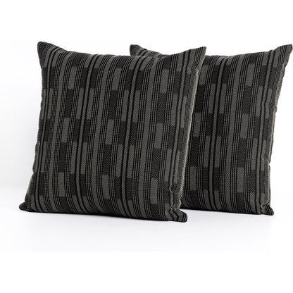 Doja Crosshatch Outdoor Pillow (Set of 2) by Four Hands. Made from unique in a transitional style.