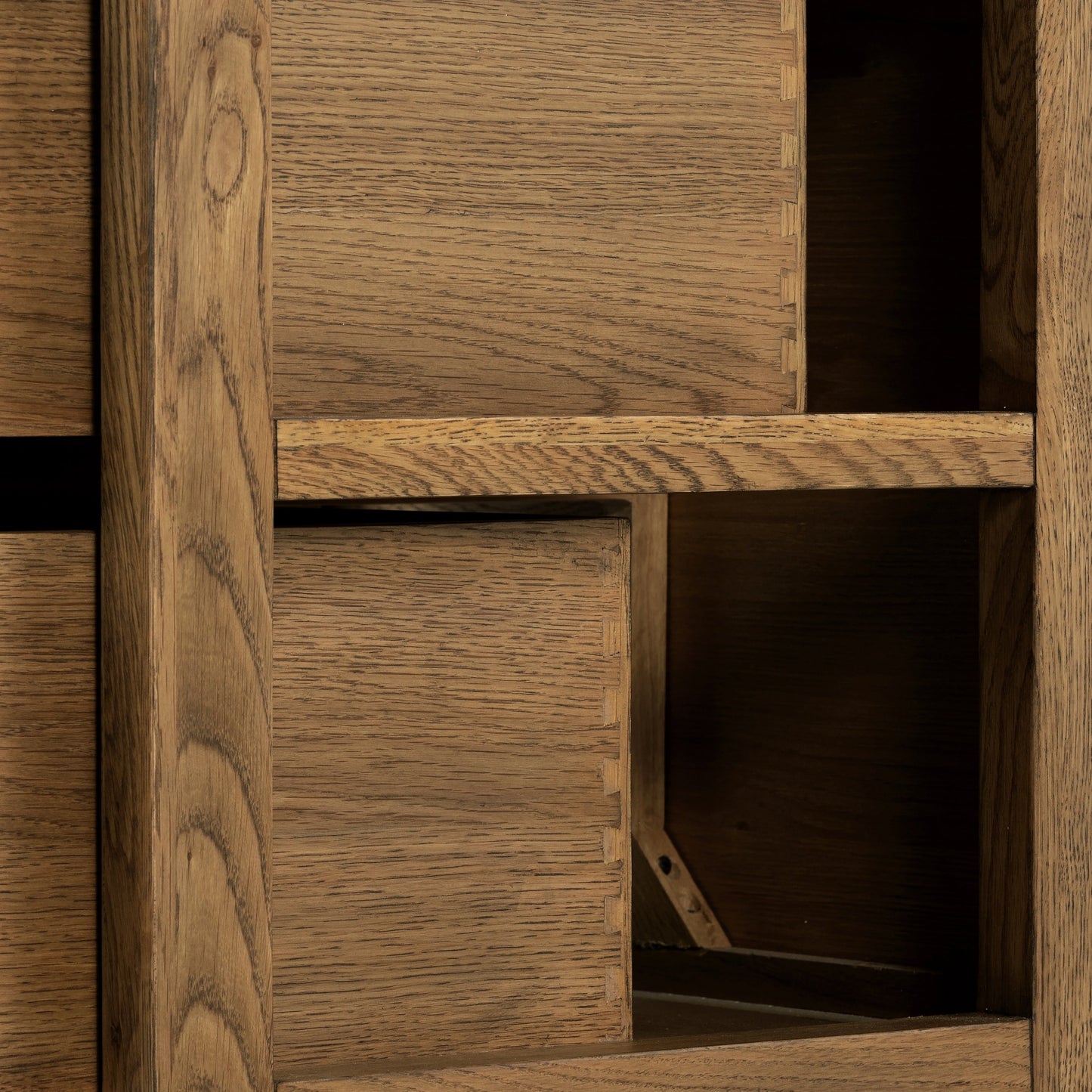 010 SI-1977553 | Additional Silo | Meadow Nightstand by Four Hands in tawny oak. Made from solid oak, oak veneer in a modern style.