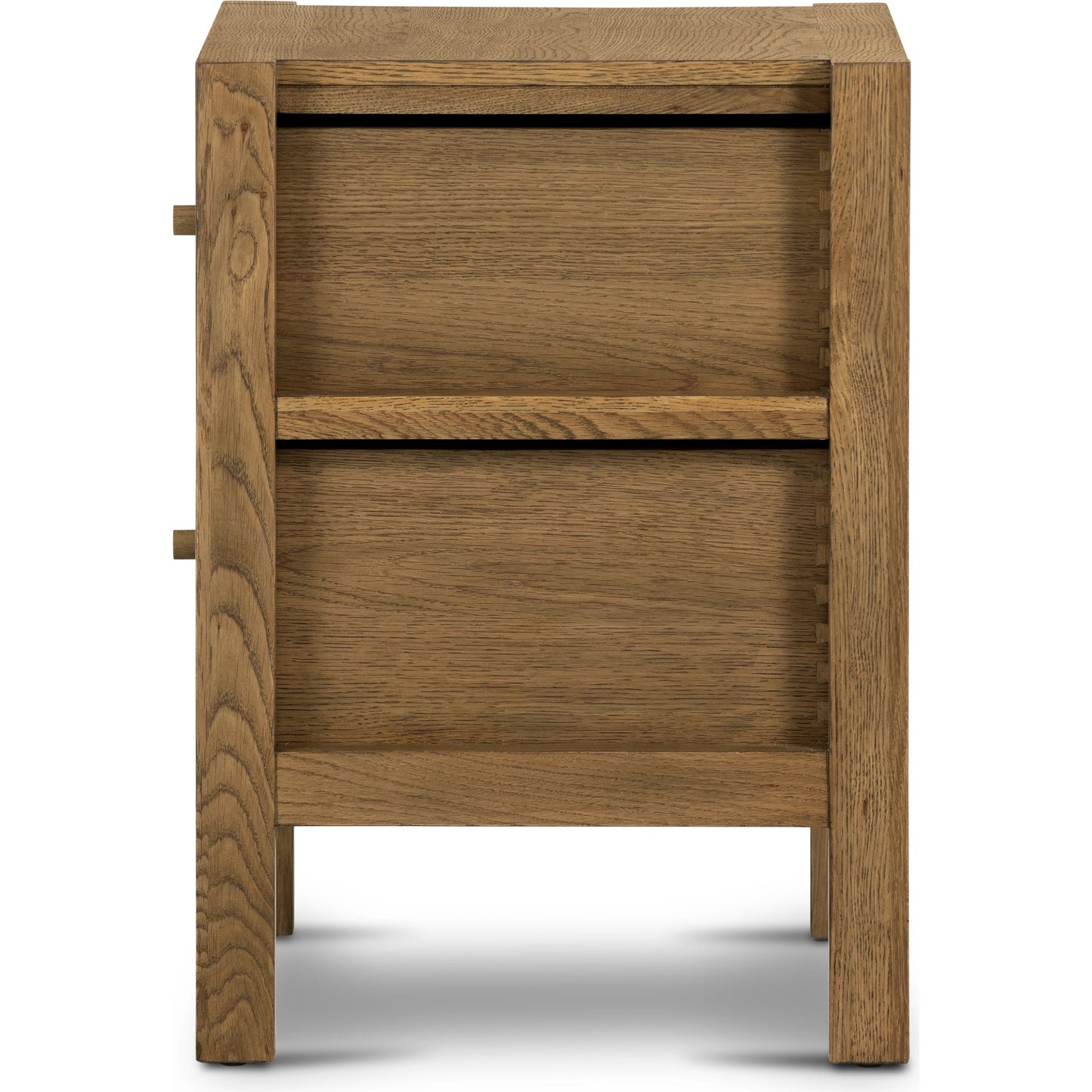 007 SI-1977553 | Additional Silo | Meadow Nightstand by Four Hands in tawny oak. Made from solid oak, oak veneer in a modern style.