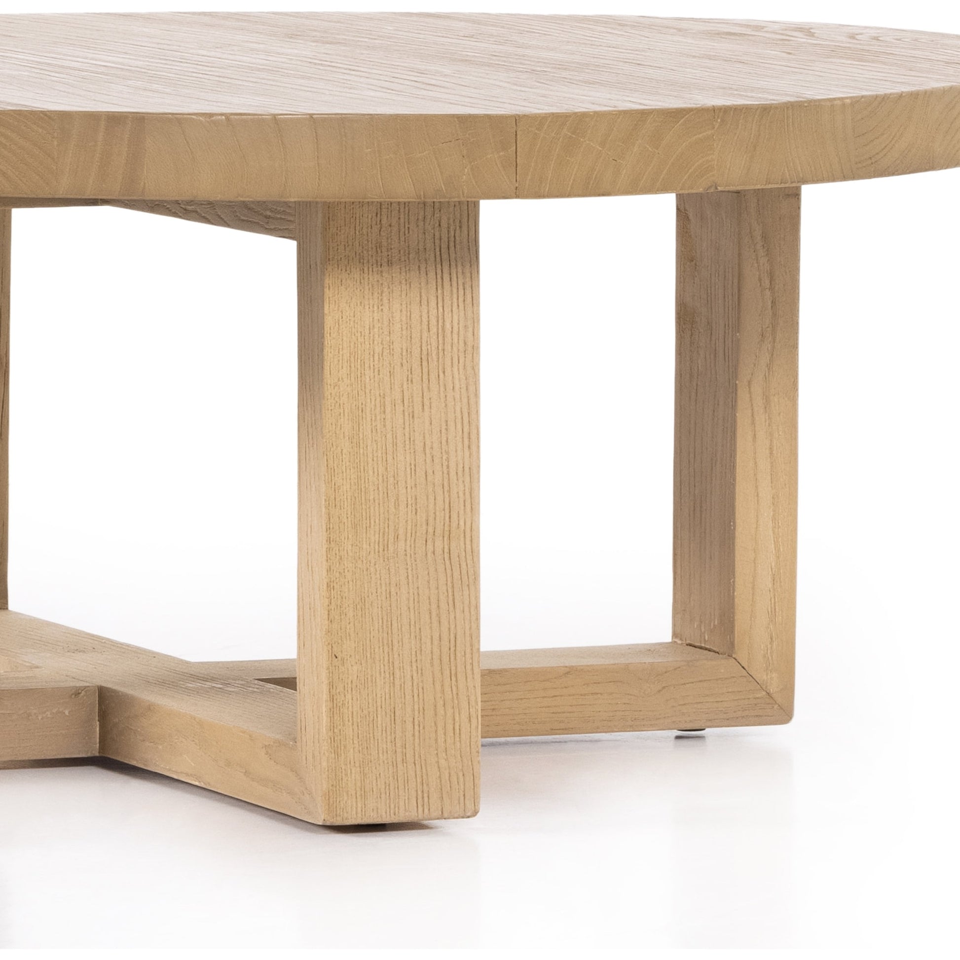Liad Coffee Table by Four Hands in natural nettlewood. Made from solid nettlewood, iron in a modern style.