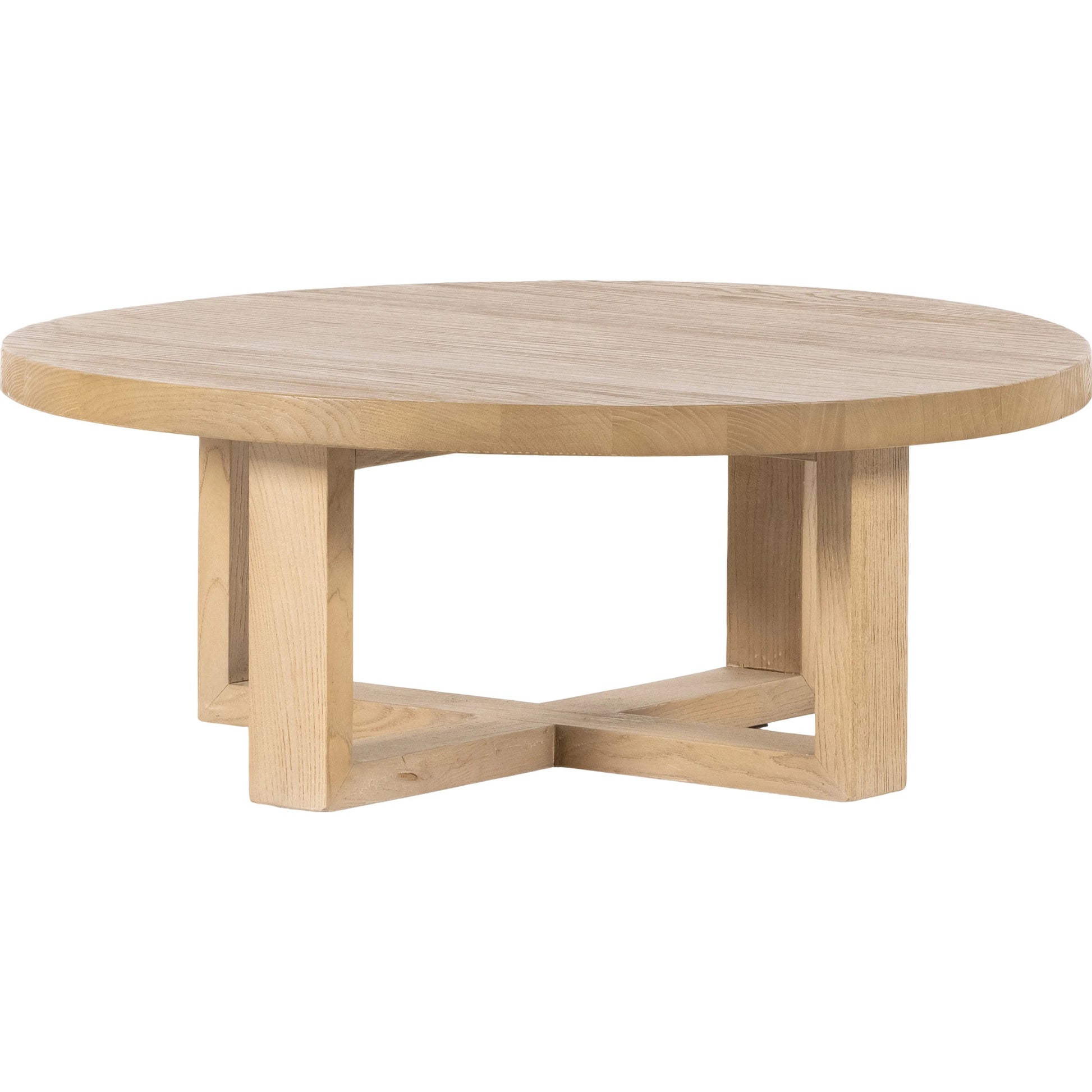 Liad Coffee Table by Four Hands in natural nettlewood. Made from solid nettlewood, iron in a modern style.