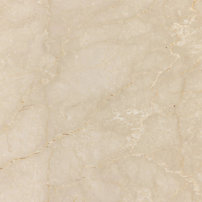 Arum Coffee Table by Four Hands in cream marble. Made from solid marble in a coastal style.
