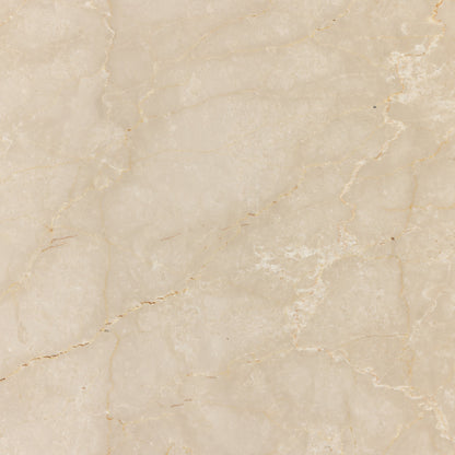 Arum Coffee Table by Four Hands in cream marble. Made from solid marble in a coastal style.