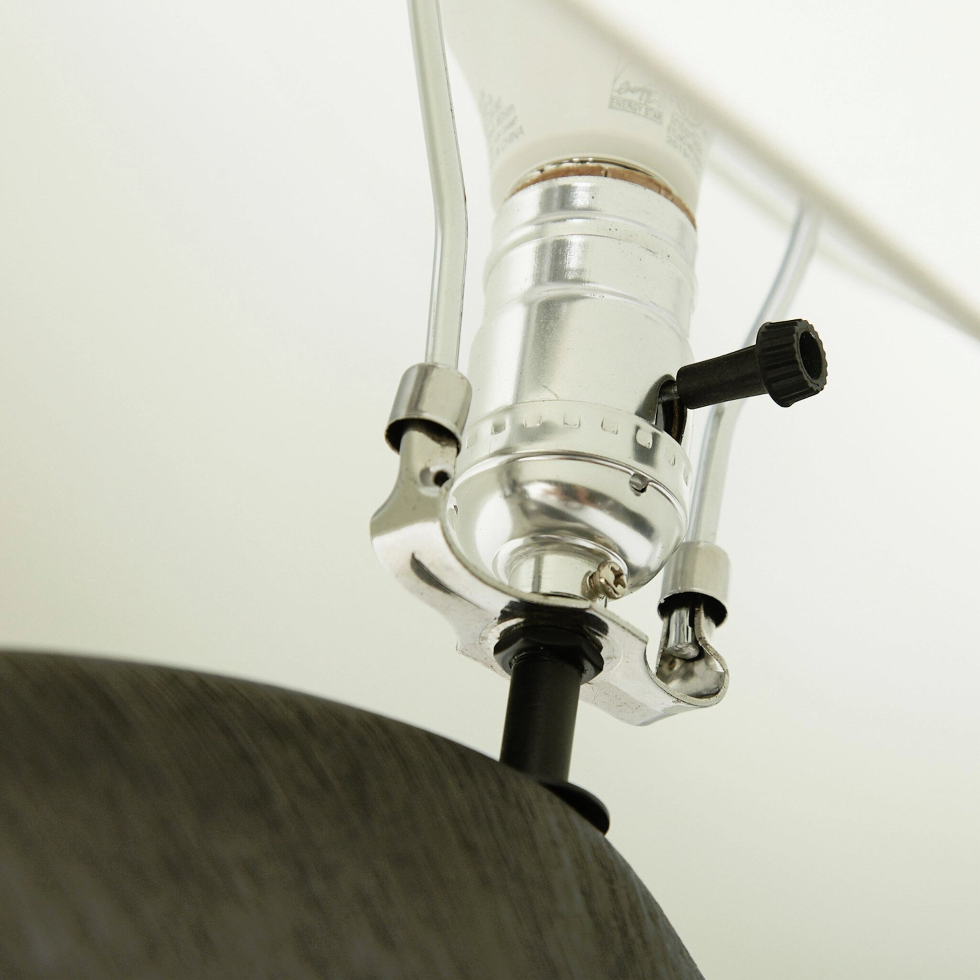 Busaba Table Lamp by Four Hands. Made from ceramic, 65% polyester, 35% flax, linen, thermoplastic in a modern style.