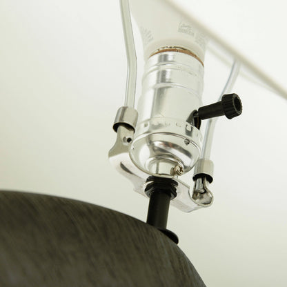Busaba Table Lamp by Four Hands. Made from ceramic, 65% polyester, 35% flax, linen, thermoplastic in a modern style.