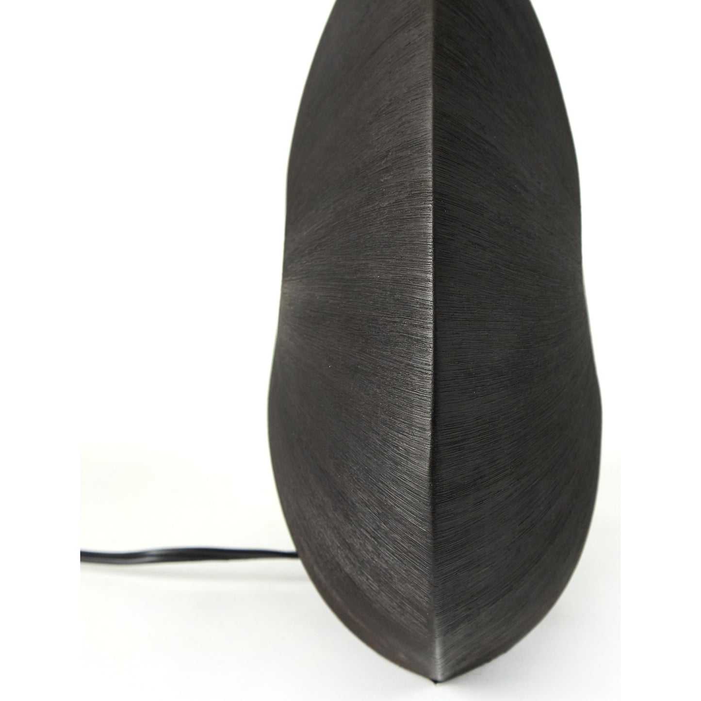 013 SI-1798160 | Closeup | Busaba Table Lamp by Four Hands. Made from ceramic, 65% polyester, 35% flax, linen, thermoplastic in a modern style.