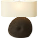 Busaba Table Lamp by Four Hands. Made from ceramic, 65% polyester, 35% flax, linen, thermoplastic in a modern style.