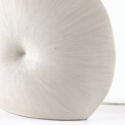 Busaba Table Lamp by Four Hands. Made from ceramic, 65% polyester, 35% flax, linen, thermoplastic in a modern style.