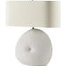 Busaba Table Lamp by Four Hands. Made from ceramic, 65% polyester, 35% flax, linen, thermoplastic in a modern style.