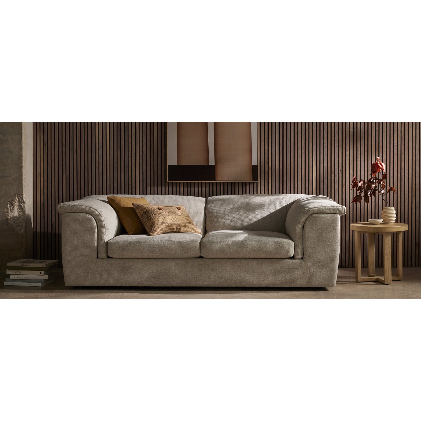 011 SI-1799779 | Lifestyle | Liad End Table by Four Hands in natural nettlewood. Made from solid nettlewood in a modern style.