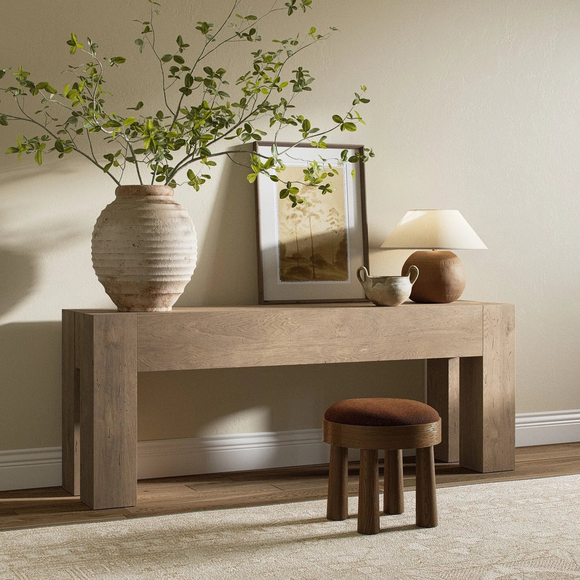 Abaso Console Table by Four Hands. Made from unique in a modern style.