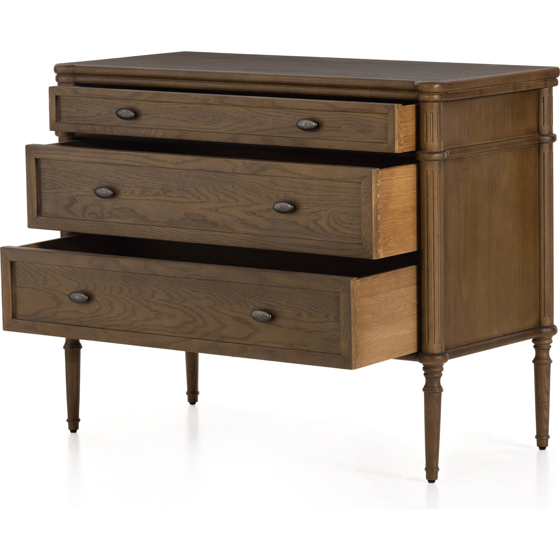 Toulouse Chest by Four Hands. Made from solid oak, oak veneer in a traditional style.