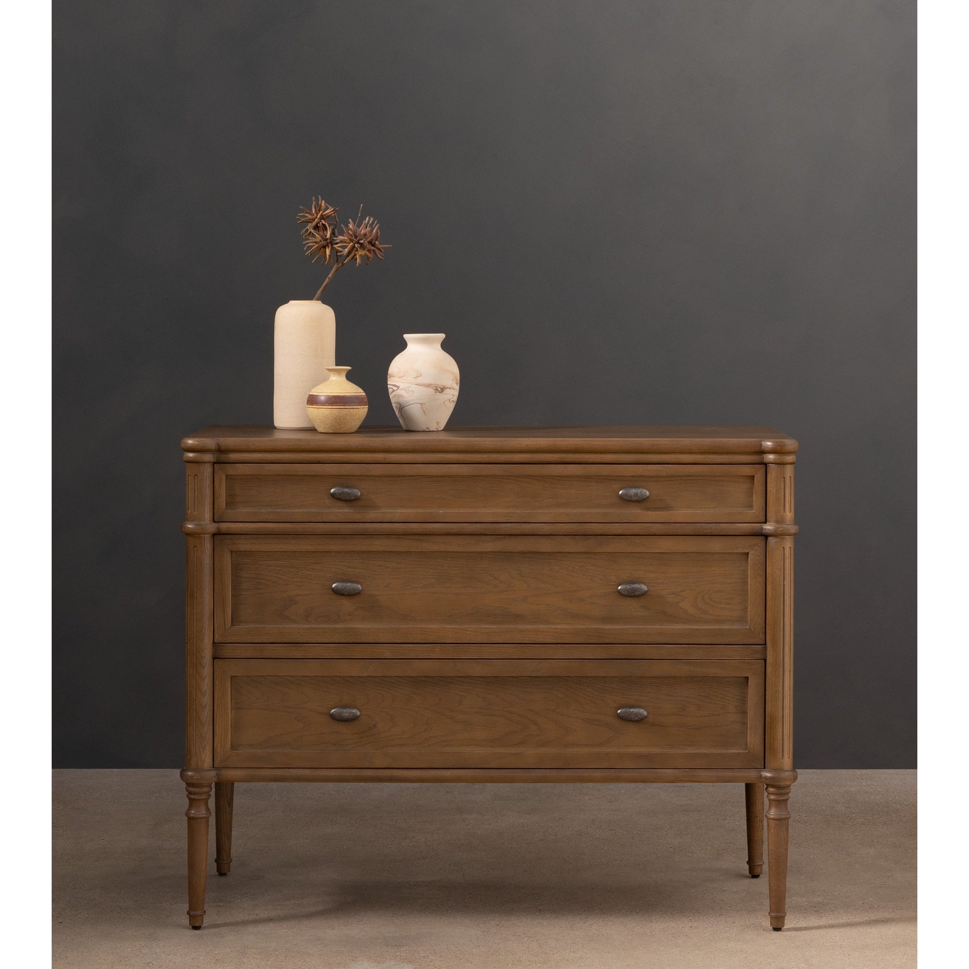 Toulouse Chest by Four Hands. Made from solid oak, oak veneer in a traditional style.