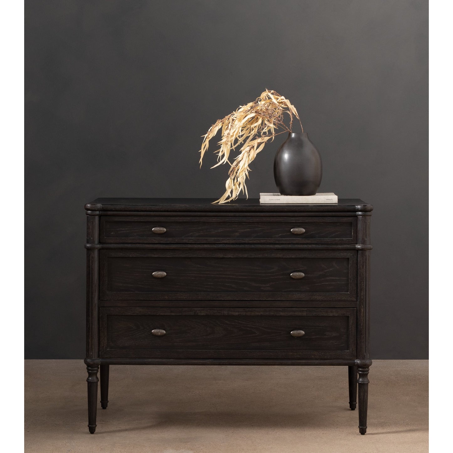 027 SI-1901410 | Lifestyle | Toulouse Chest by Four Hands. Made from solid oak, oak veneer in a traditional style.